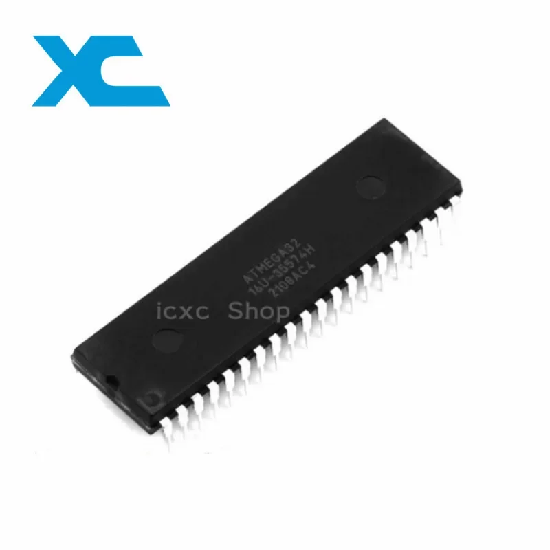 ATMEGA32-16PU microcontrôleur SMD 8-bit AVR 16MHz 32