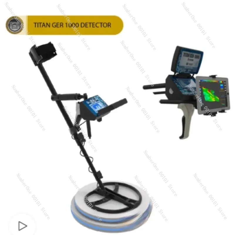 GER portatile originale rileva Titan 1000 Metal Detector 3D 5 Multi Systems.