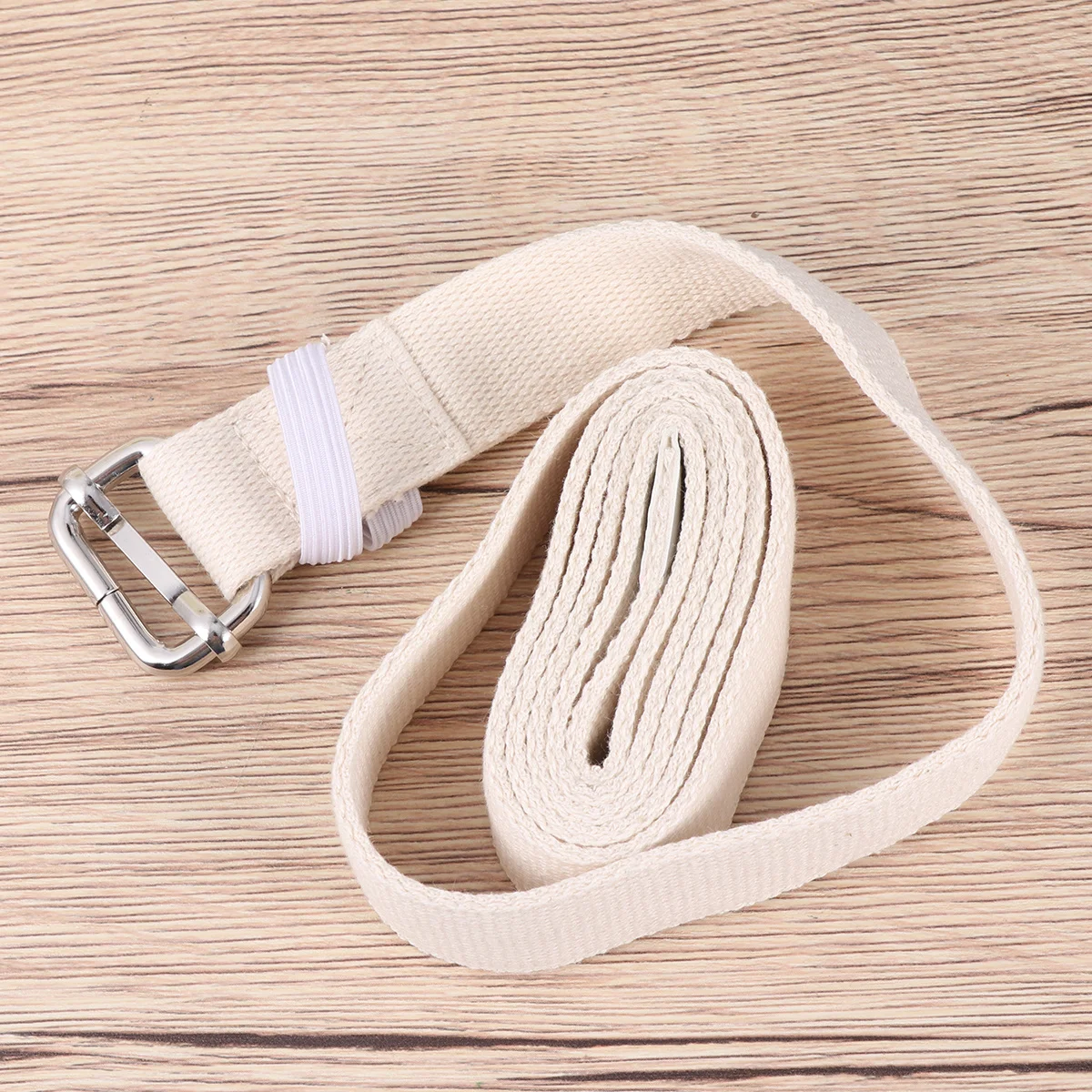 

1Pcs Yoga Stretch Belt Durable Cotton Practical Strap Adjustable Pilates Flexibility Strength Training Fitness Elastic Band
