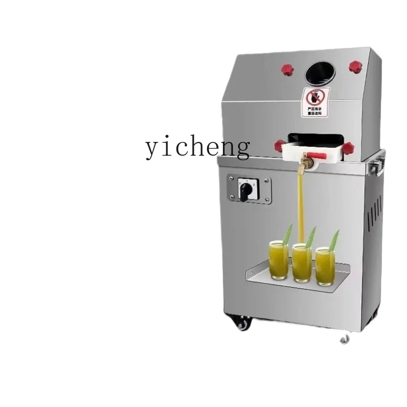 

commercial electric sugarcane juicer stainless steel automatic sugarcane press