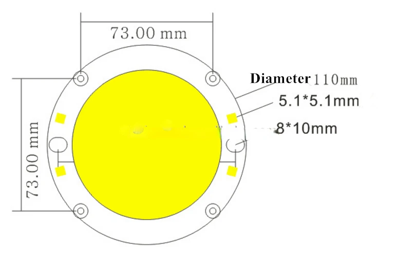 For Film Stage Moving Head , High Bright  Ra High Power 500W COB LED