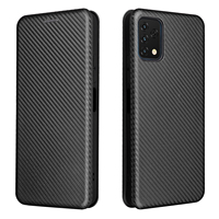 Flip carbon fibre Magnetic Skin Leather Cover For Umidigi A11S A7 A11 Pro Max A9 A7S A3S A3X Card Slot Shockproof Phone Case