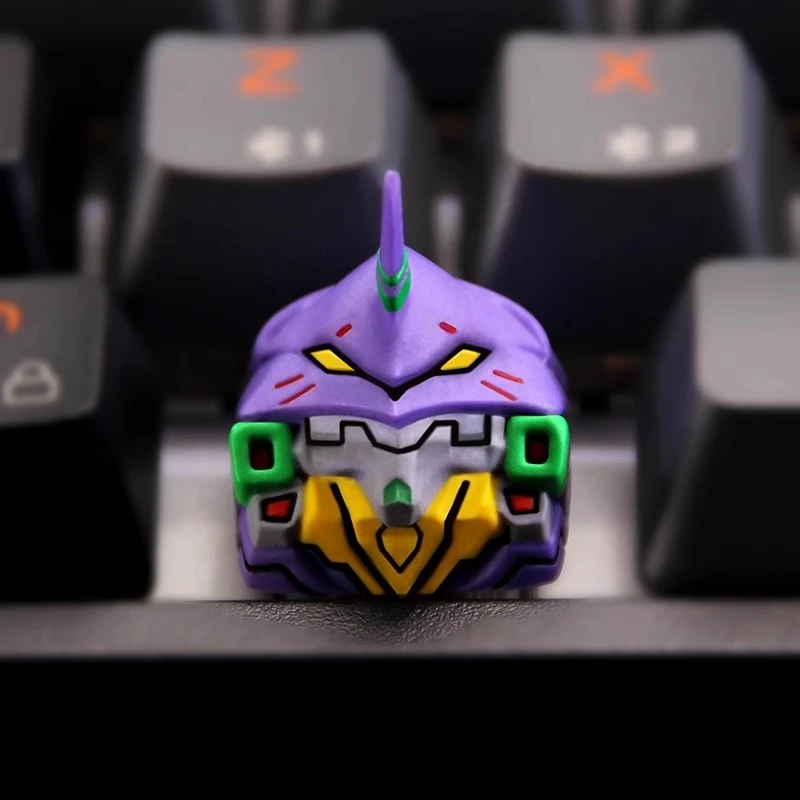 

Neon Genesis Evangelion Keycap Creative Resin Eva EVANGELION-01 Customized and Customized Single Keycap ESC