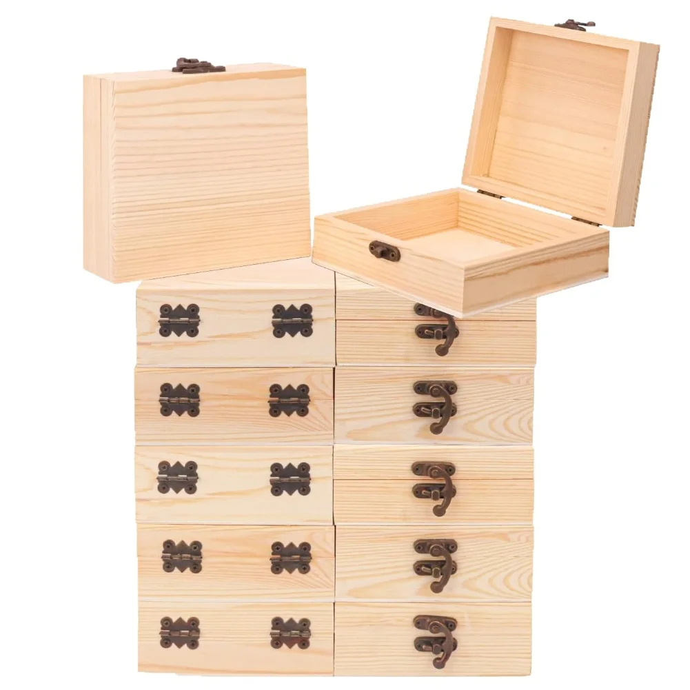 For Jewelry Storage DIY Painting Box Elegant Storage Box Creative DIY Painting Box DIY Project Secure Small Valuables Storage