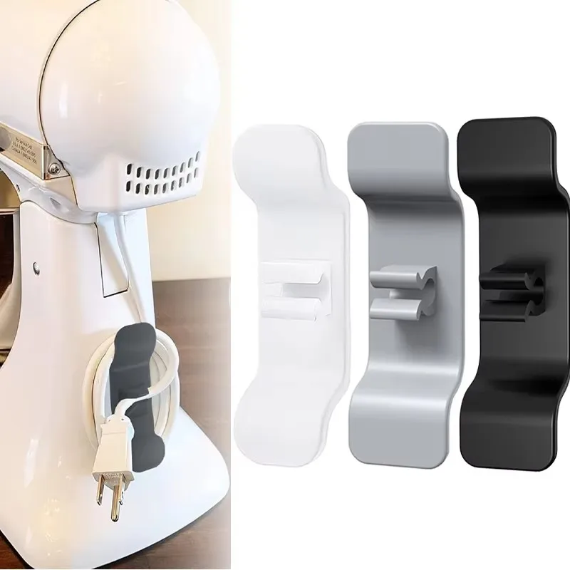 1/10pcs Cord Winder Cable Management Clip Cable Holder Keeper Organizer For Air Fryer Coffee Machine Kitchen Appliances