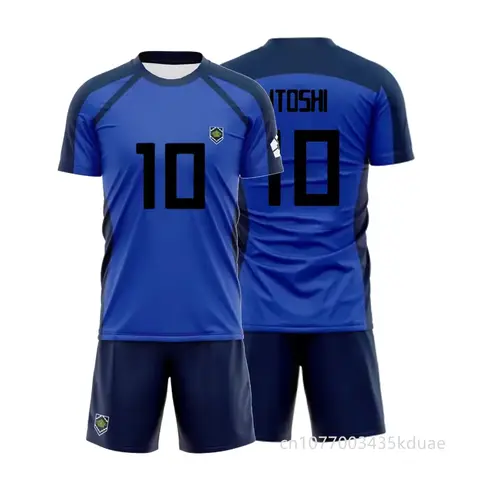Anime Blue Lock Isagi Yoichi Football Jersey T-shirt Shorts 2 Piece Sets Cosplay Hyoma Chigiri Men Suits Children Sports Clothes