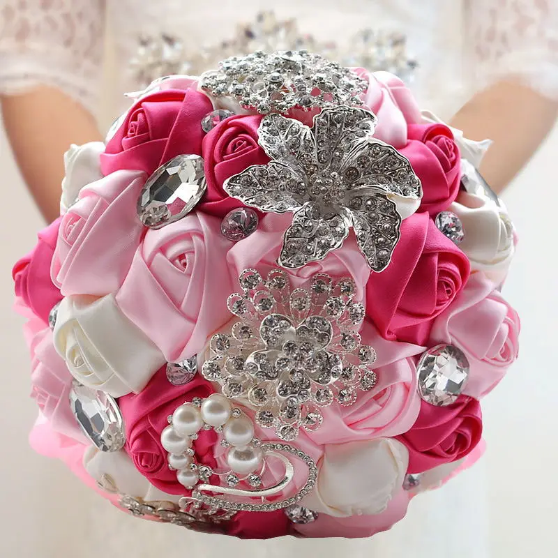 العروس تحمل زهرة، النمط الكوري، هدية الزفاف الأوروبية والأمريكية، لوازم الزفاف سعر المصنع الفعلي