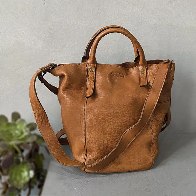 fashion designer handmade soft first layer cowhide women's handbag outdoor party luxury genuine leather female shoulder bag