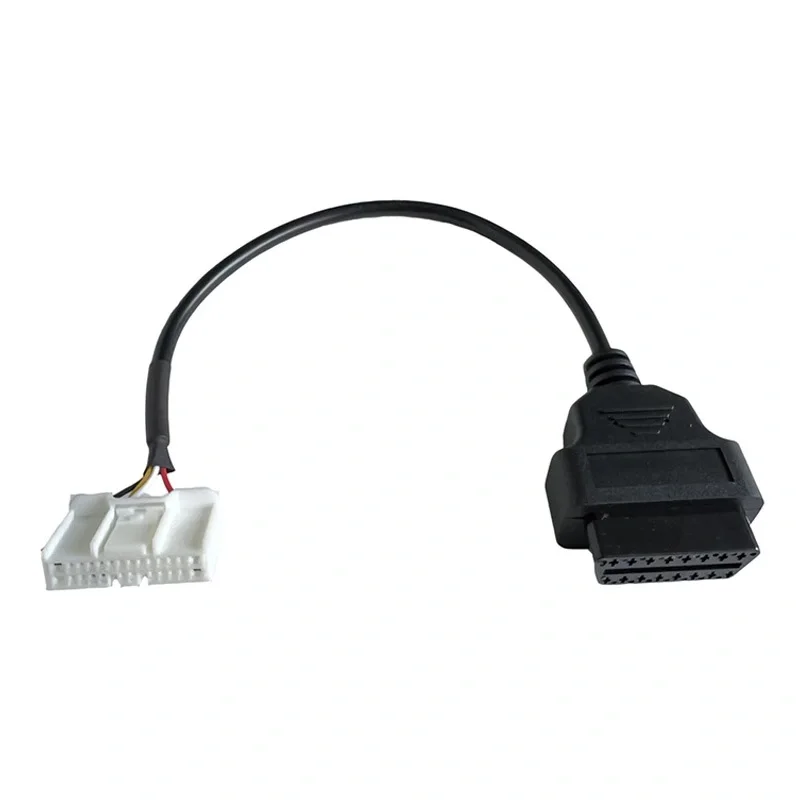 OBD-Adapter für Tesla 12/20/26-polig auf OBDII für Tesla Model X/S/3/Y OBD2-Diagnosekabel OBD-Anschlusskabel für X431 Scanner – Detail 12