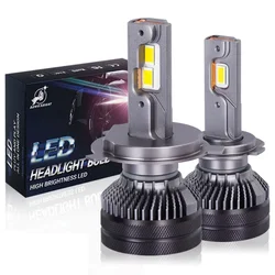 DAWNKNIGHT K5C 4300K 110W H7 H4 lámpara Led doble tubo de cobre 3000K luces Led para coche H1 H11 HB3 9005 HB4 9006 bombilla de faro Led