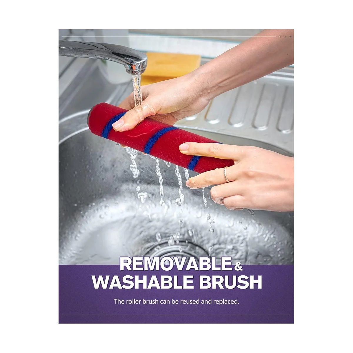 Cabeça de escova para aspirador elétrico, peças de piso substituíveis, V7, V8, V10, V11, V15