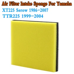 Esponja de filtro de admisión de aire para motocicleta, accesorios de espuma para Yamaha XT225 XT 225 Serow 1986-2007 TTR225 1999-2004