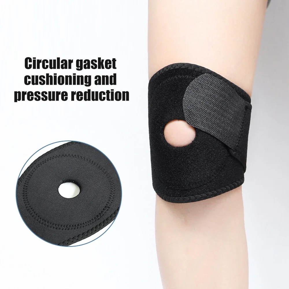 1PCS Neoprene Knee Support Brace for Running Working out - Open Patella Adjustable Compression Pain Relief And Injury Recovery