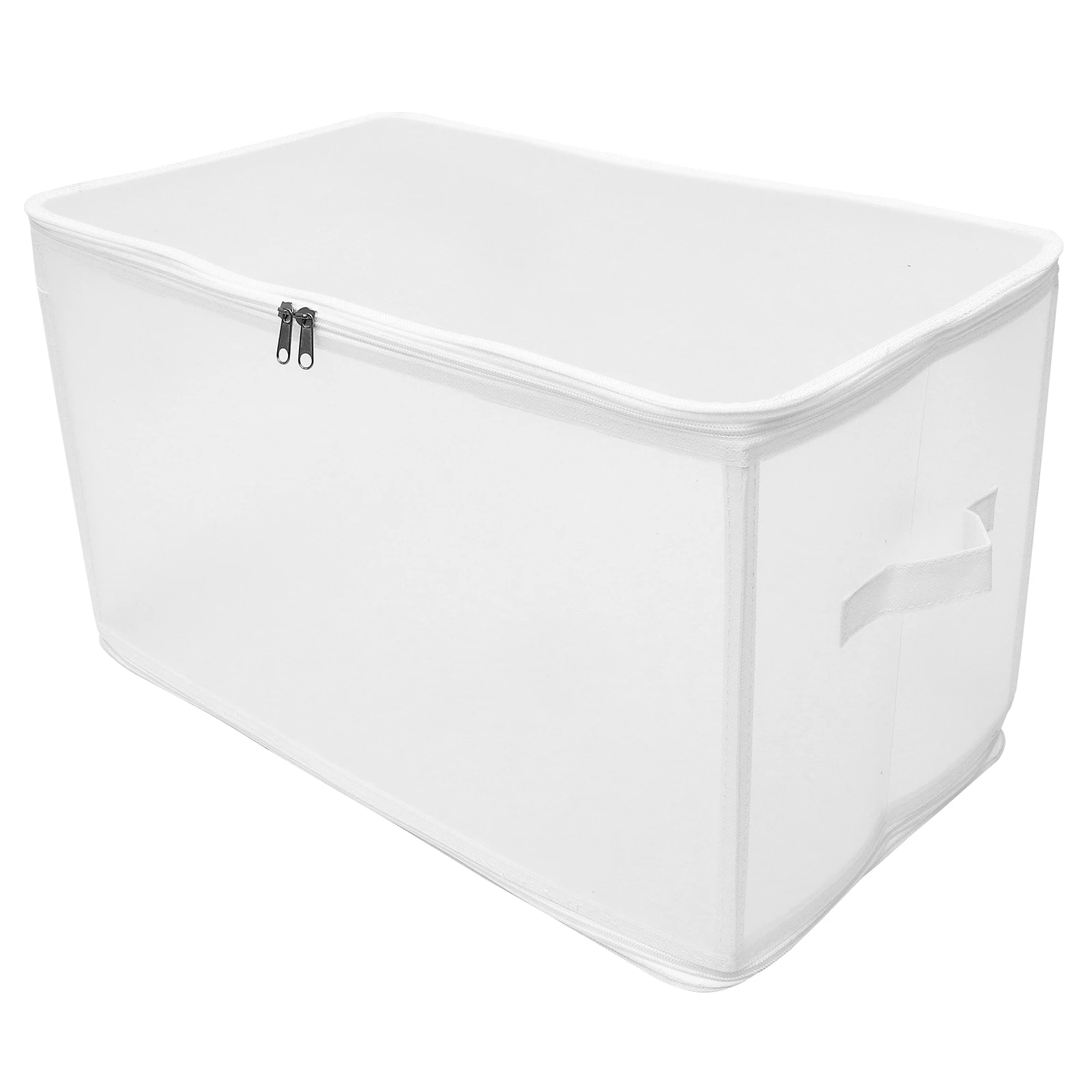 

Foldable Clothes ganizer 30L White PP Large Capacity Wardrobe Storage Box Without Lid Easy Access Collapsible Container Closet