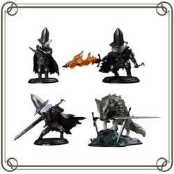 Original ACTOYS Dark Souls Facing Abyss Mini Figure Abyss Watchers Great Grey Wolf Sif Game figure Kids toy Christmas gift