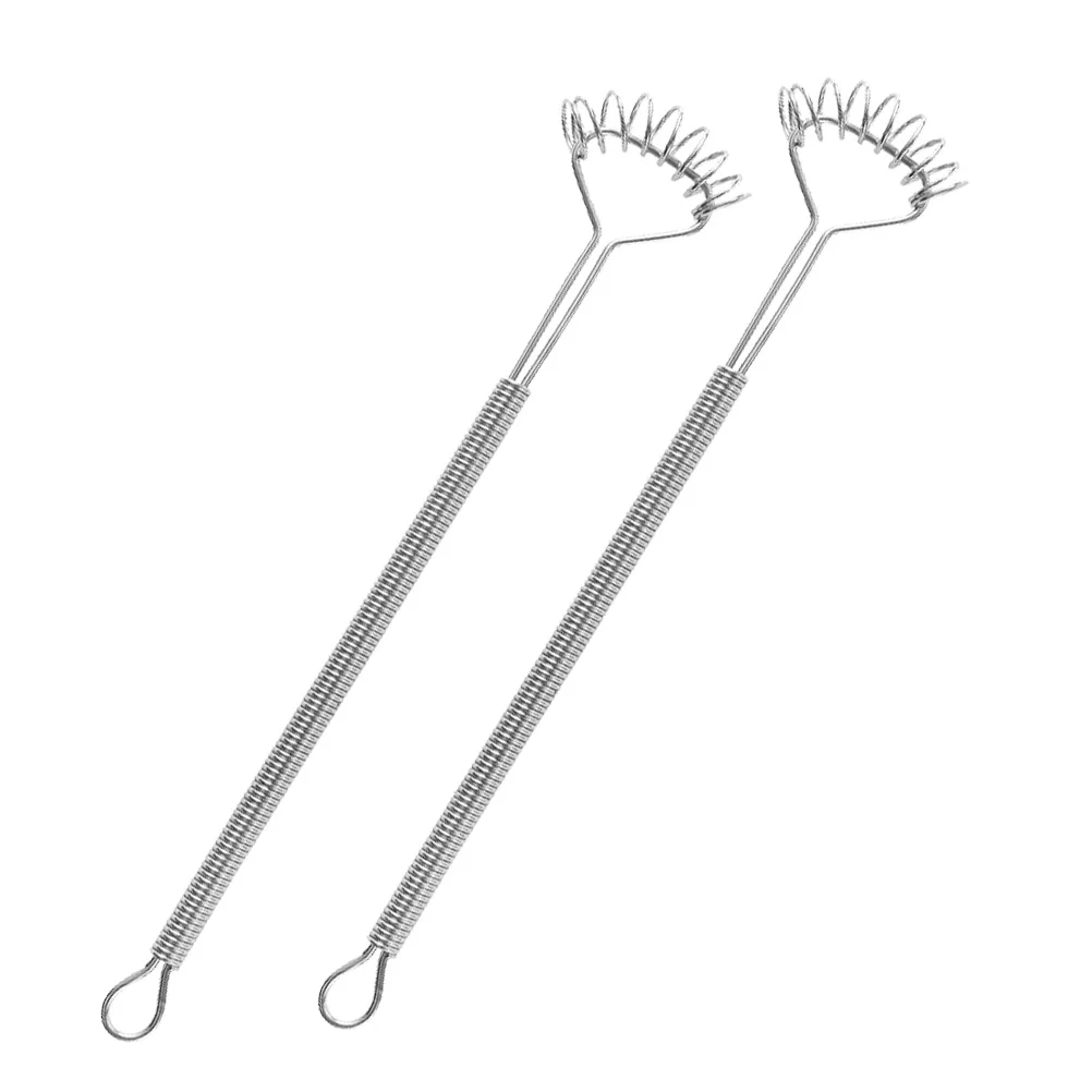 

2Pcs Spring Stirrer Manual Mixer Kitchen Whisks Muddler Handheld Coil Stainless Egg Tools Lightweight Portable Easy Clean