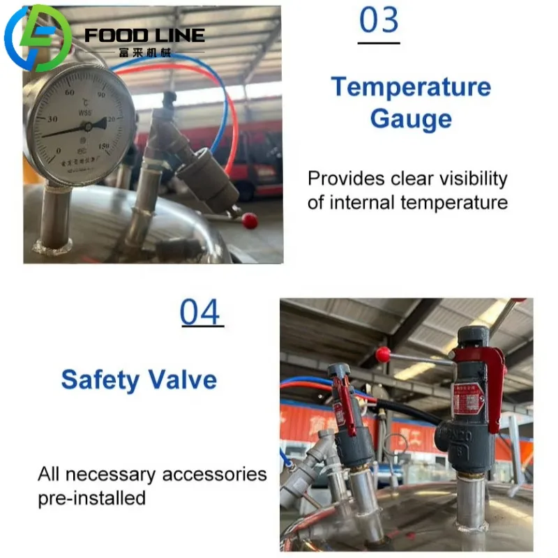 Mesin Retort Industri Kapasitas Besar Bertekanan Tinggi FL Customzied dengan Sistem Miring dan Pengangkat Khusus untuk Memasak Makanan