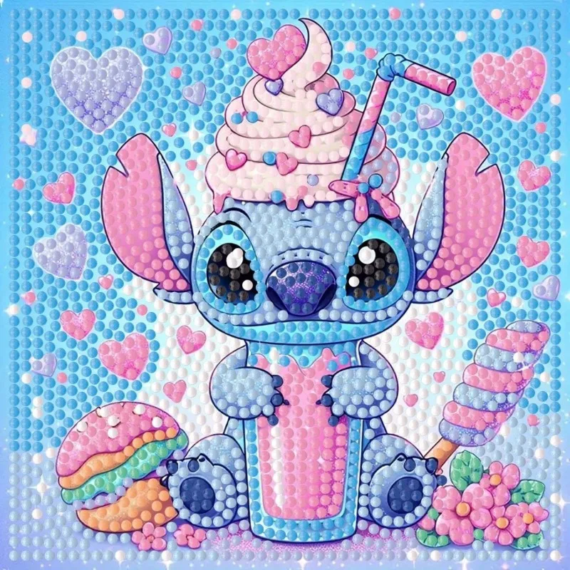 ديزني اليدوية diy الماس اللوحة الإبداعية الجديدة 3D الوالدين والطفل غرزة الكرتون لغز شخصية عطلة هدية الاطفال اللعب #6