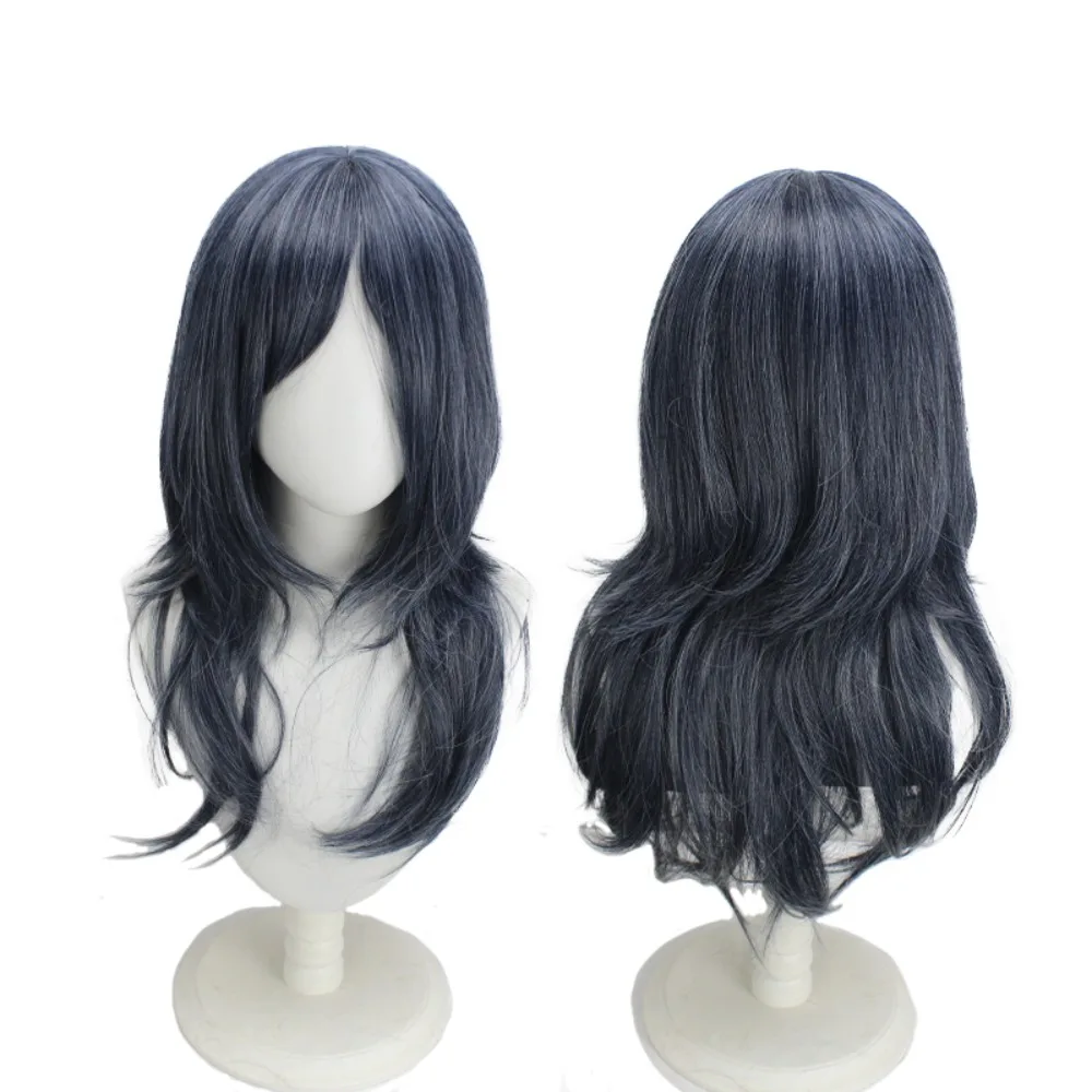 

Путь в никуда Женский вождь Длинная лестница Косплей Парик Пыльно-синие длинные волосы