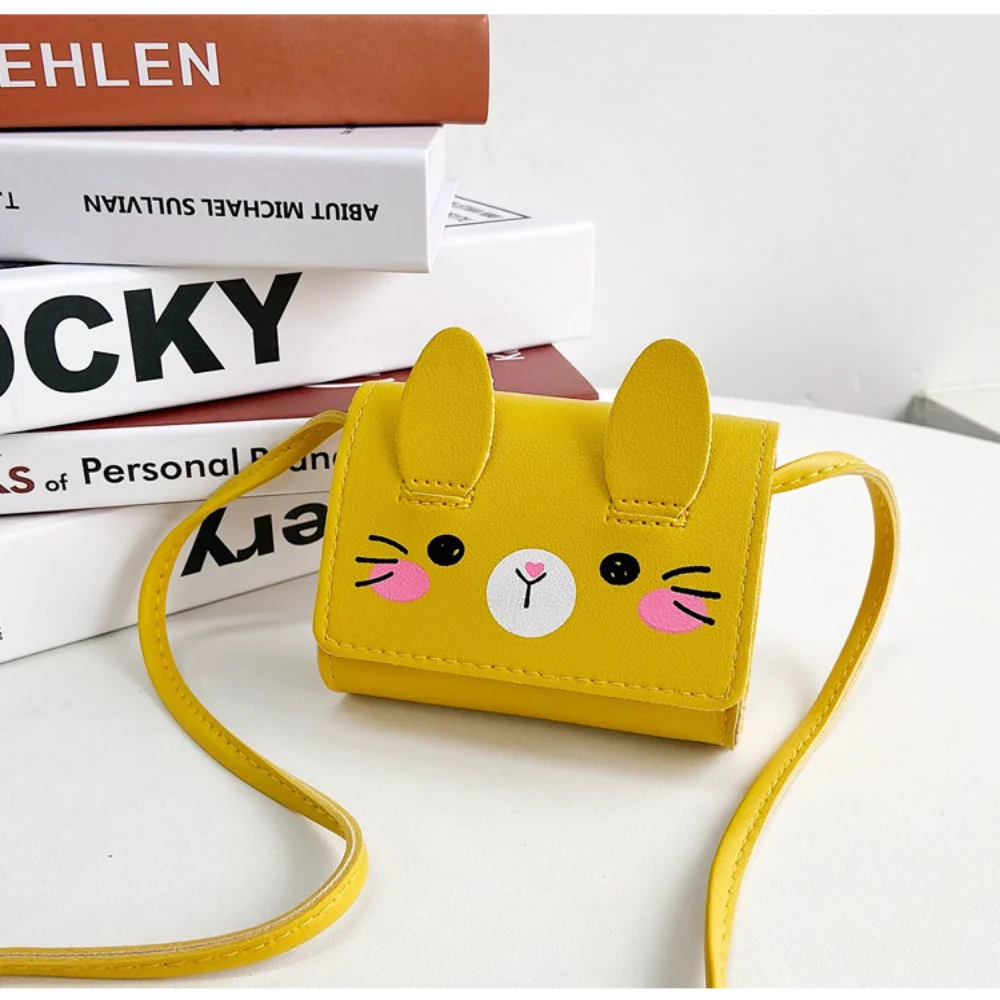 Children's Accessories Small Shoulder Bag Cute Rabbit Baby Girls Small Crossbody Bags Cartoon Kids Mini Coin Purse Handbags