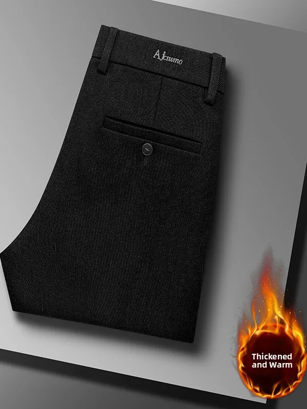 

TUCANO Men's Slim Fit Busin Casual Pants Straight Leg Long Trousers Luxury Lightweight Spring Autumn New Sle