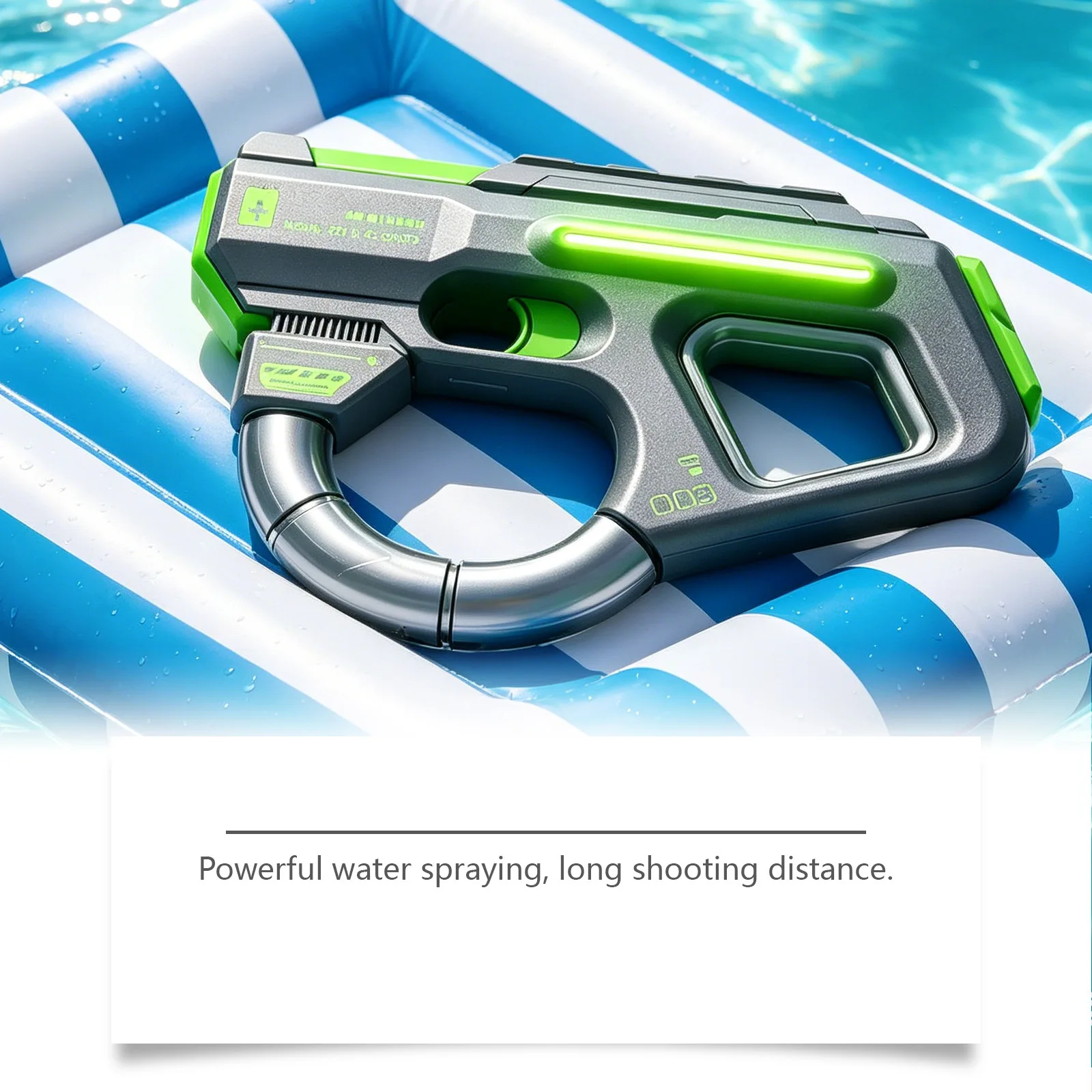 2026 Star Ring Shock Wave Water Gun Powerful Cool Type Electric Continuous Fire Water Gun Summer Outdoor Beach Children's Toys view 3