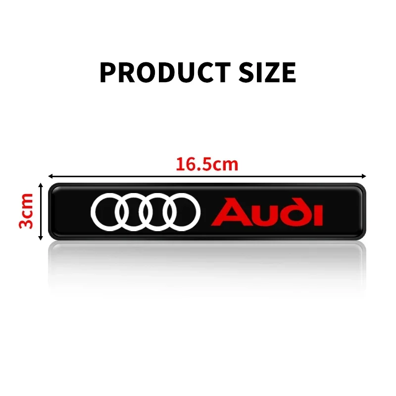 Car Front Grille Sticker Badge Car Head Grill Emblem LED Light Emblem For Audi Sline A4 B6 B8 S2 S3 S4 S5 S6 A1 A3 A6 C5 A5 A8 view 4