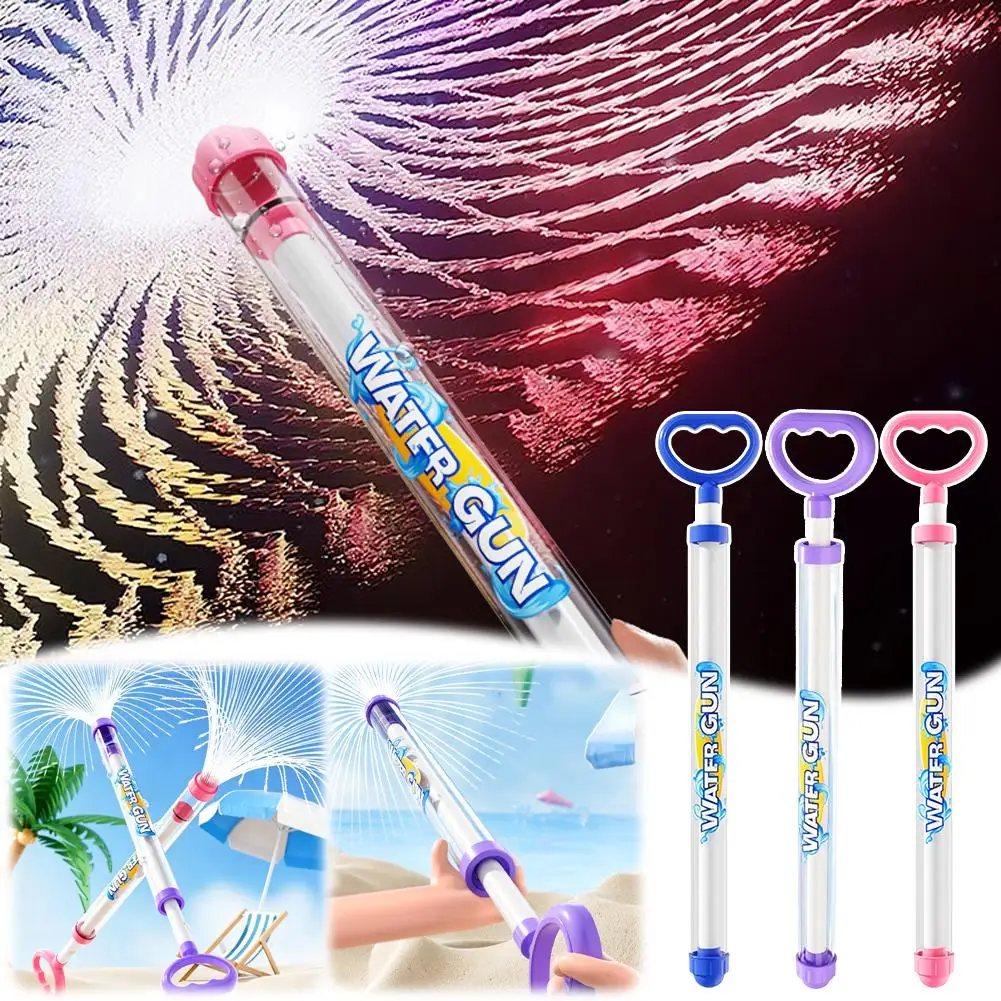 2026 NEW Fireworks Water Gun Pull Out Water Soaker Blaster for Pool Beach Backyard Party Water Fighting Summer Outdoor Water Toy