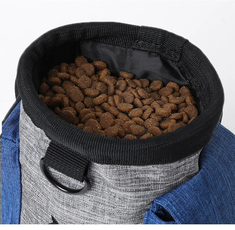 Dog Trainings Bag Durable 8 Colors Treat Bag Dog Outdoor Walking Snack Pouch Detachable Puppy Train Snack Reward Waist Bag