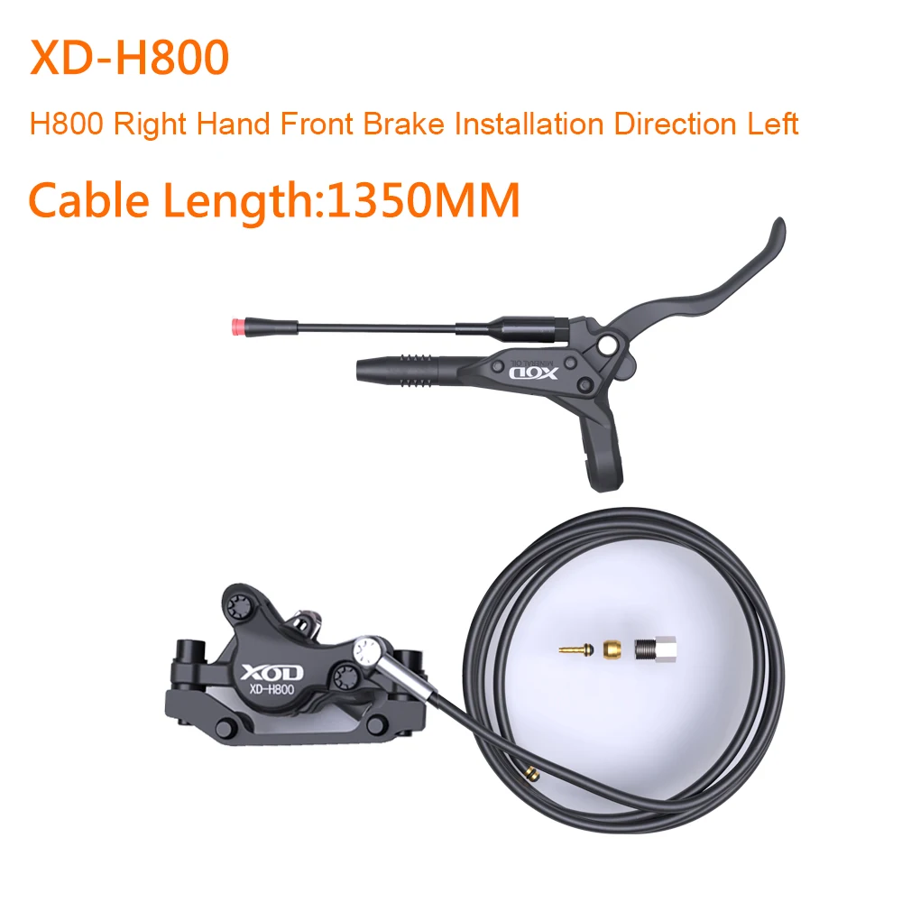 XOD H800/H880 Elektrische Scooter Hydraulische Schijfrem voor KUKirin G2 Master G2 Ultra G2 PRO 2025 Elektrische Scooter Hydraulische olie b