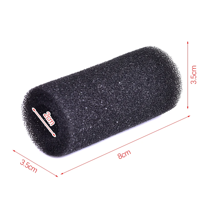 5Pcs Aquarium Filter Inlet ProtectorCover L Size Black Sponge Aquarium Filter ProtectorCover For Fish Tank Inlet Pond