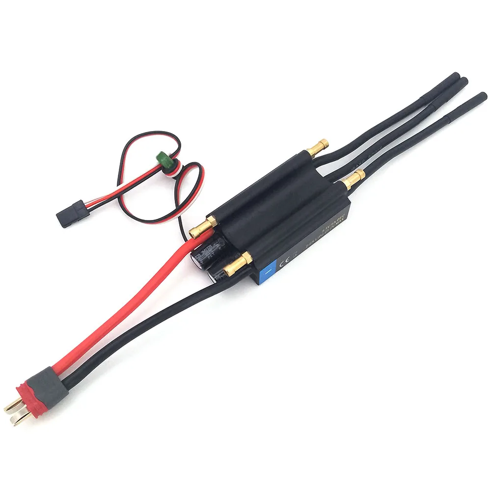 FLYCOLOR 2-6S Brushless Motor ESC 90A Forward Backward Water Cooling Speed Controller for RC Boat Monoboat Marine Hydroplane