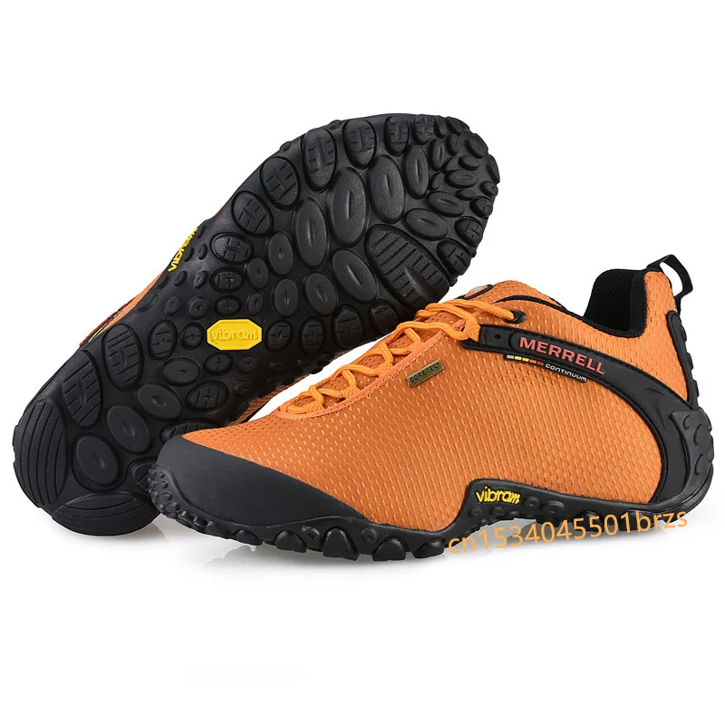 Authentique Merrell mężczyźni kobiety oddychające Mesh Camping buty sportowe dla mężczyzn wodoodporne buty do wspinaczki góral 36-46