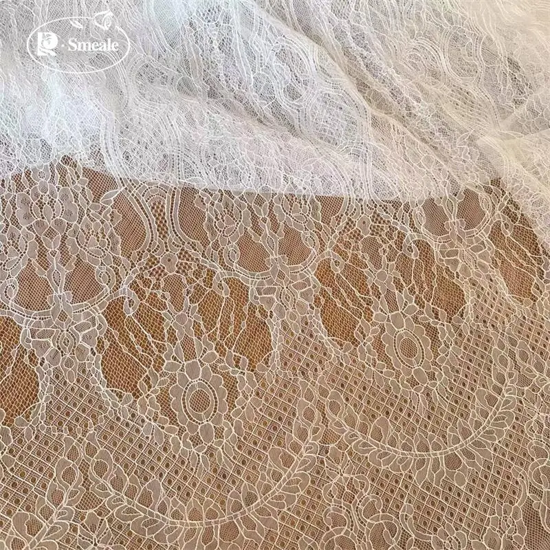 3M Hochwertige geometrische Muster, funkelnde Pailletten, Perlenstickerei, Hochzeitskleid, Brautspitze, Stoff. DIY-Nähzubehör – Detail 12