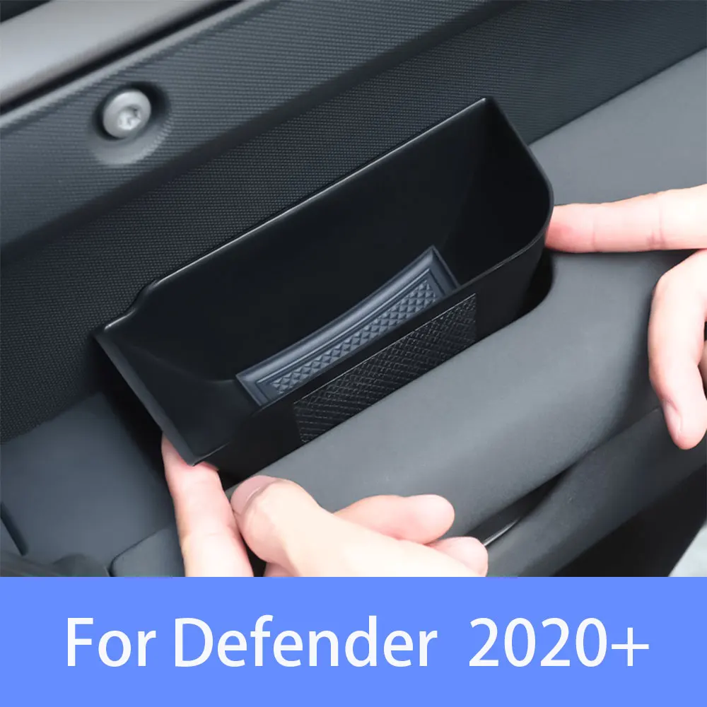 

2020-2025 For Defender 90 110 130 Center Console Side Door Storage Box Handle Pocket Trash Land Rover Accessories