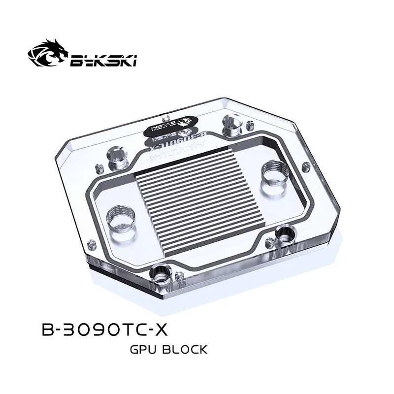 Bykski-GPU Bloco Backplate Ativo, Universal para Todos RTX 3090 Series, Mineração PCB Backside, GDDR6, VRAM, VGA Cooler, B-3090TC-X