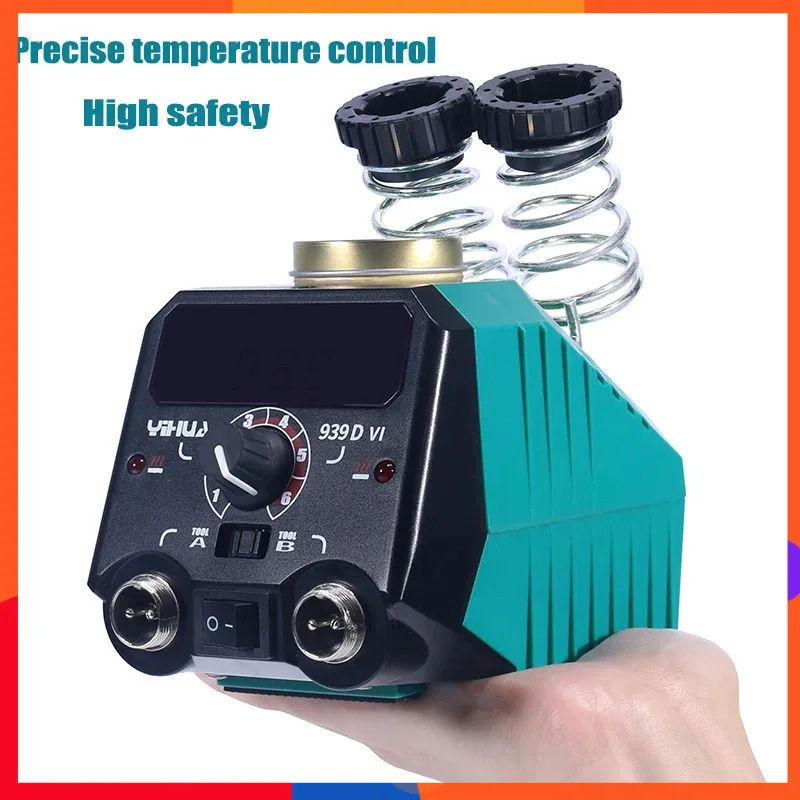 

YIHUA 939D VI 939D VII Intelligent Welding Station Multi-function Temperature Control High Power Digital Display Welding Station