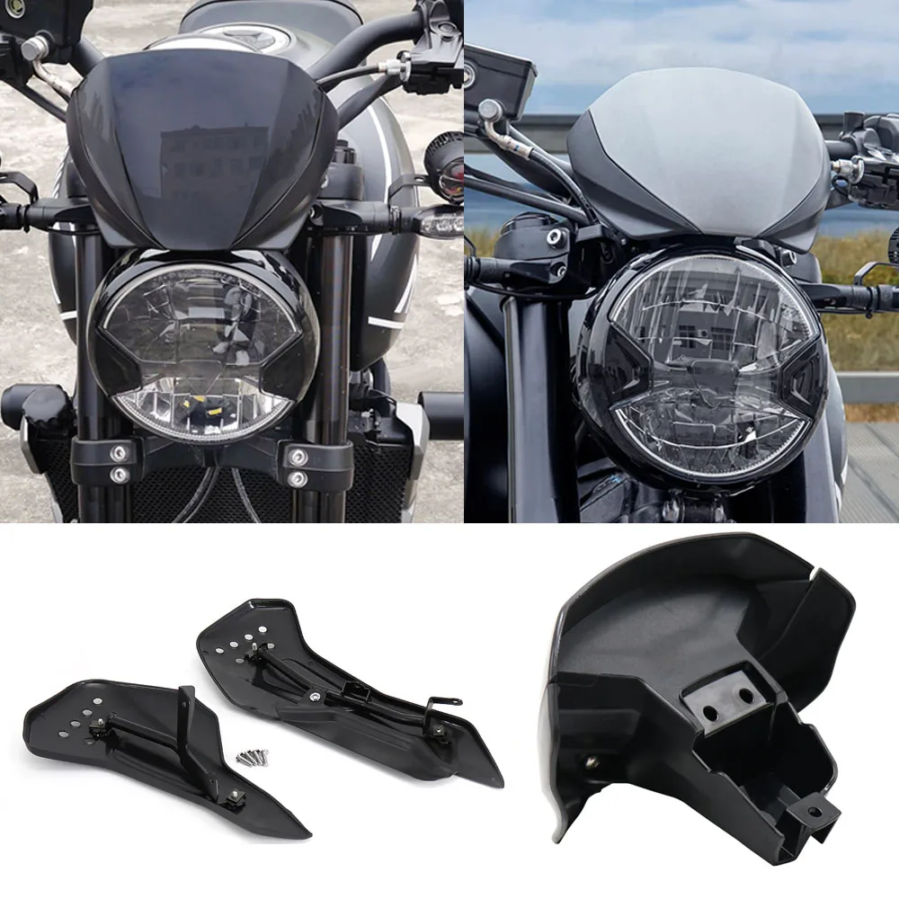 

NEW Front Screen Lens Windshield Fairing Flyscreen Kit For TRIDENT 660 For Trident 660 2021-2025 Windscreen Deflector Accessorie