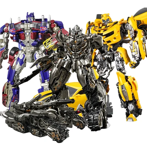 30CM Transformation Optimus Prime Bumblebee Megatron Toys Action Anime Figure Movie Doll Toys