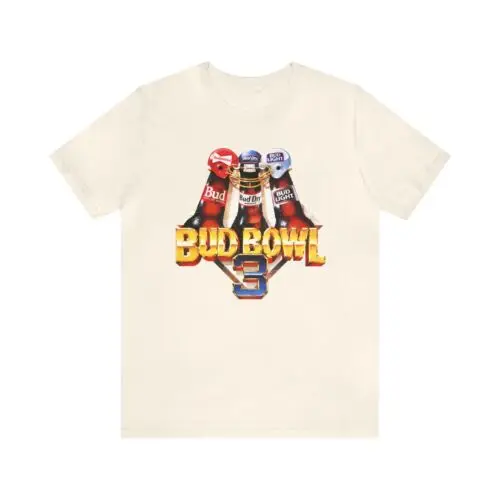 Bud Bowl 3 Super Halftime Retro Vintage Premium Blend T-Shirt