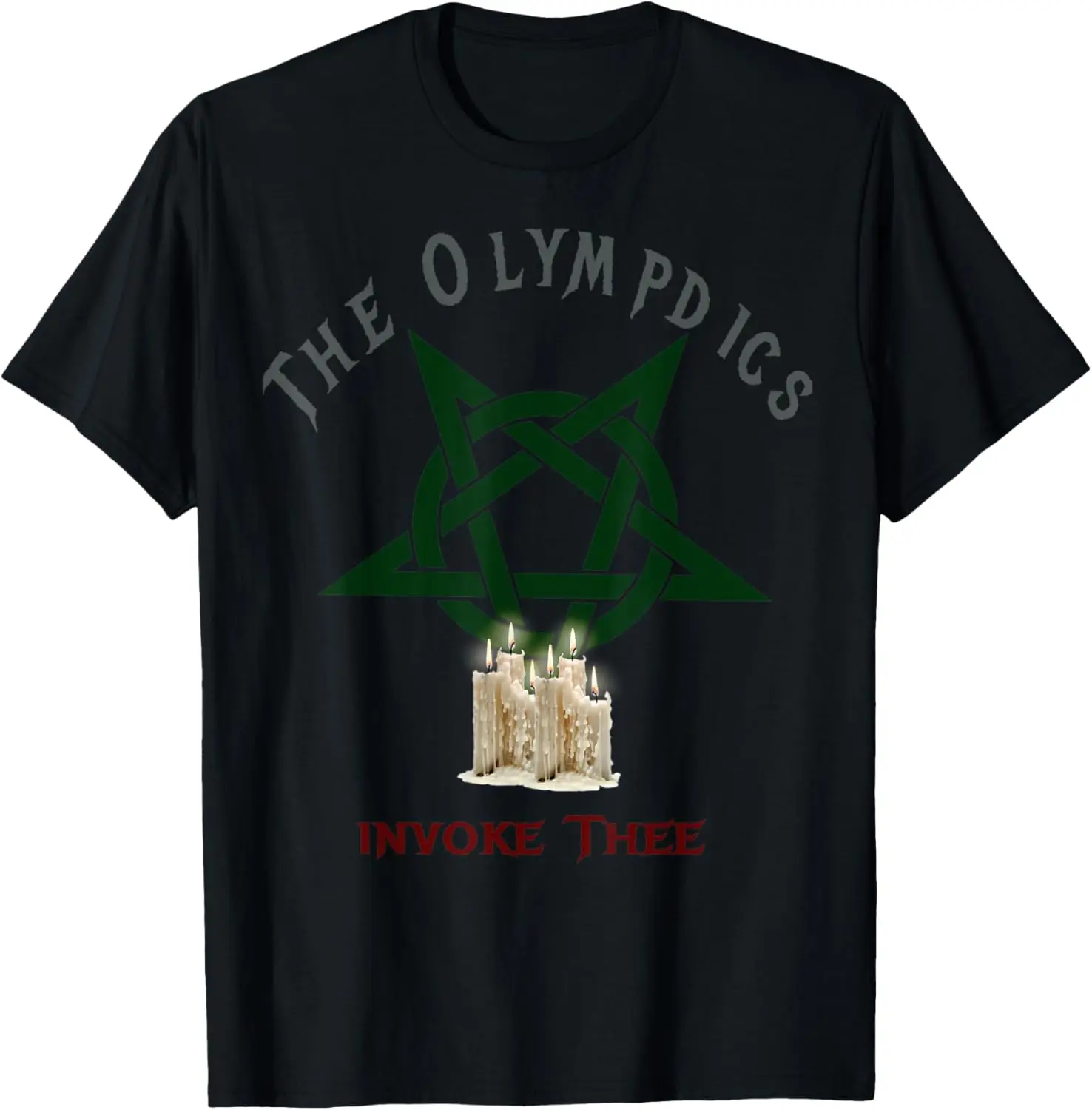 Witchy Gothic Invoke Thee T-Shirt