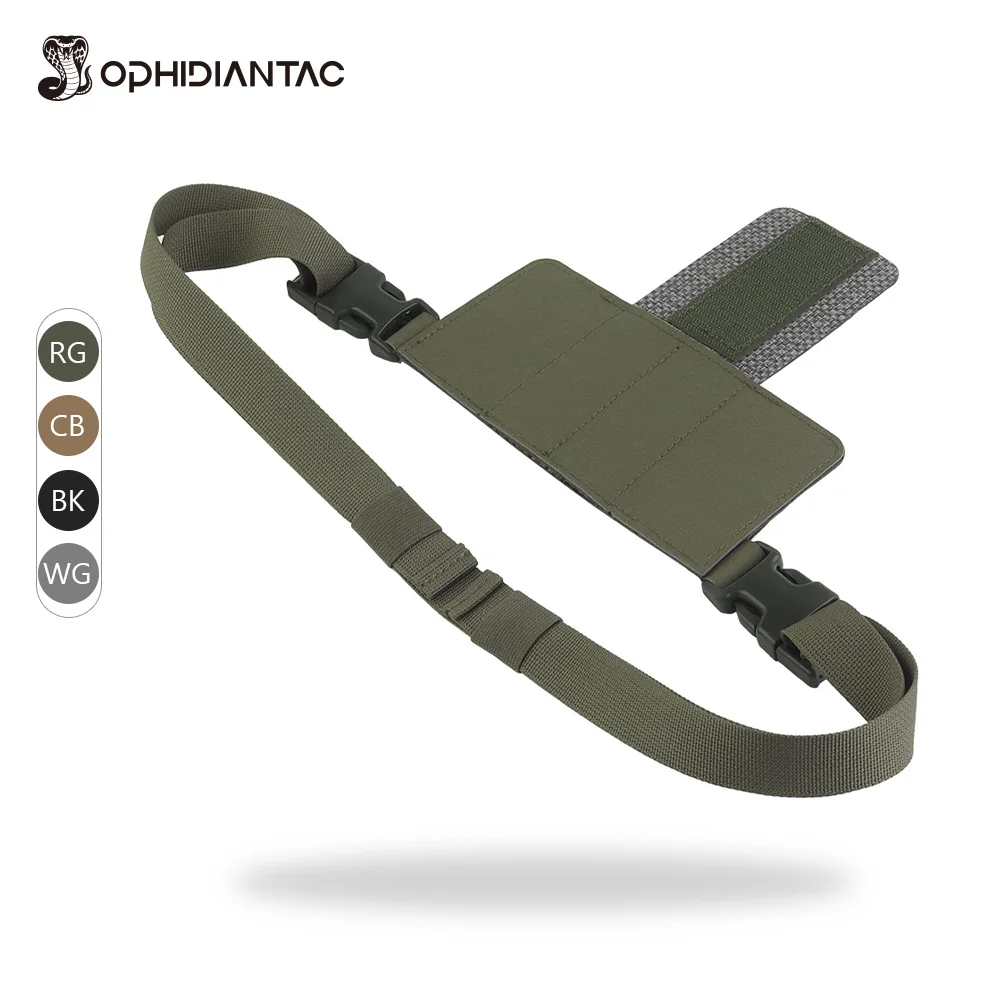

Держатель для телефона OPHIDIANTAC MOLLE, горизонтальный кронштейн для мобильной навигации с поясным ремнем для охотничьих аксессуаров