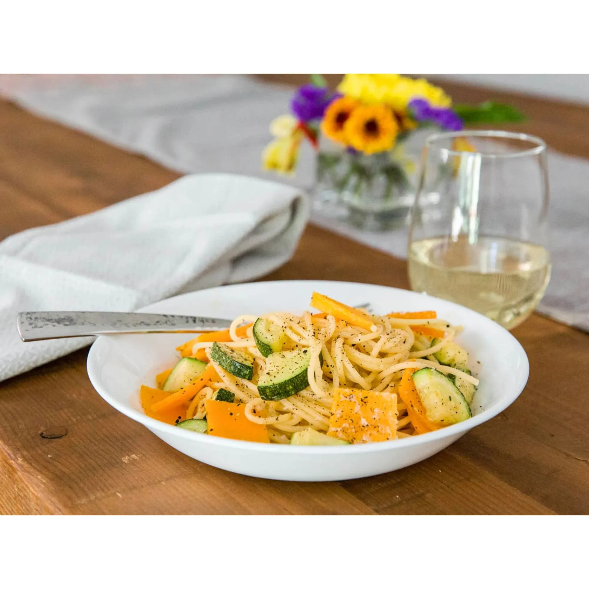 

20-oz Pasta Bowls, Set of 6，Microwave and Oven Safe For Versatility