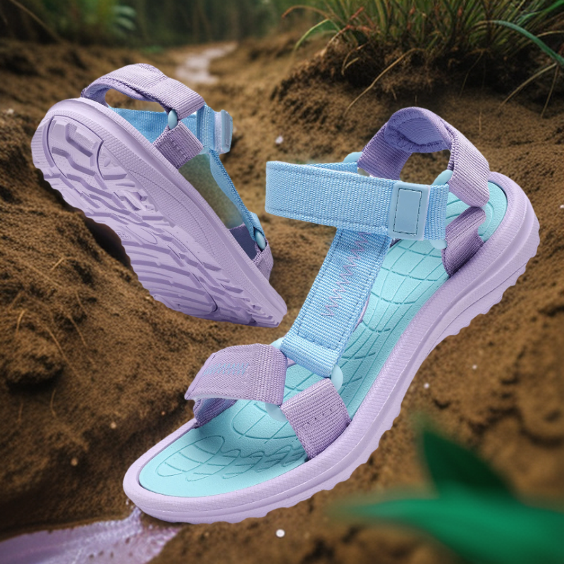  Children's Sandals Boys Girls Breathable Summer Sport for Outdoor Beach Shoes Open-Toe Comfortable Walking Sandalies Size30-38 