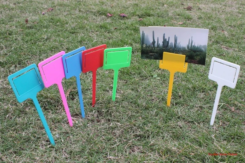 Label Tanaman Penanda Tanda Bunga Tiang Klip Label Bunga