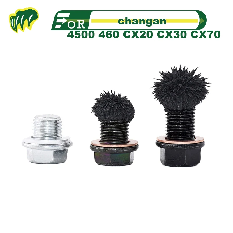 

For changan 4500 460 CX20 CX30 CX70 Engine Oil Magnetic Drain Plug Sump Drain Nut Oil Drain Bolt