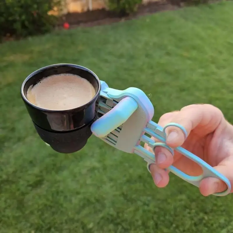 3D Printed Mechanical Hand Fidget Toy Flexible Movable Joints Hand Stress Relief Toy For Kid Adult Desktop Decoration Party Gif