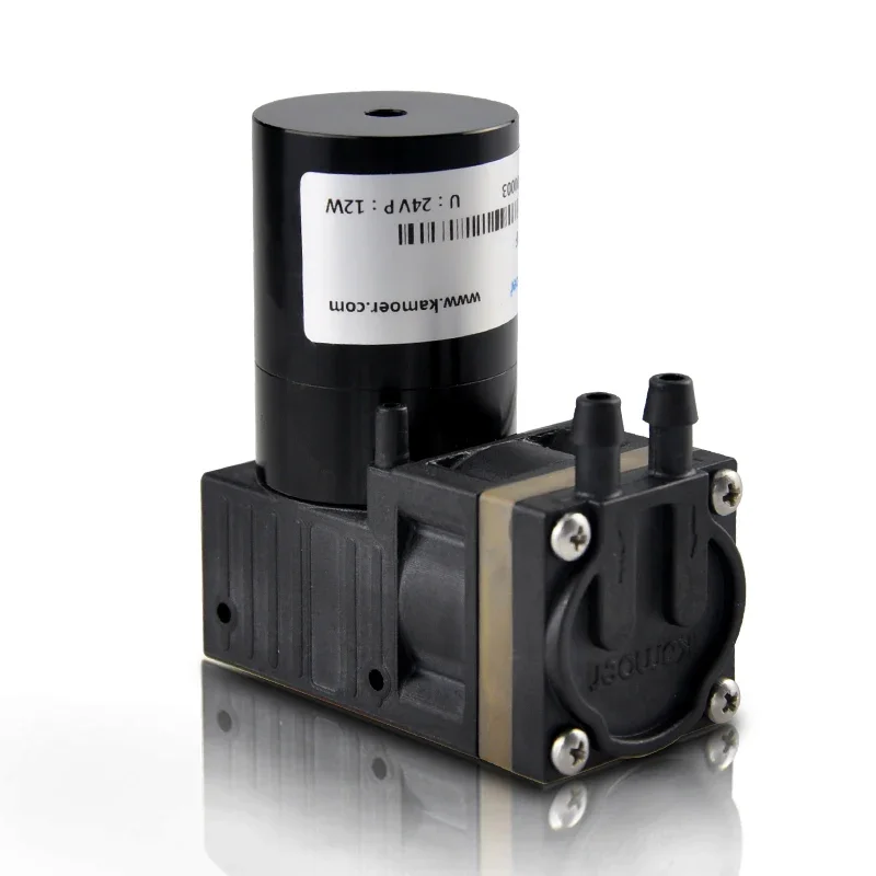 Kamoer Kzp 12V/24V Borstelloze Motor Positieve Negatieve Druk Mini Epdm Diafragma Enkele Kop Vacuüm Luchtpomp Hoge Precisie