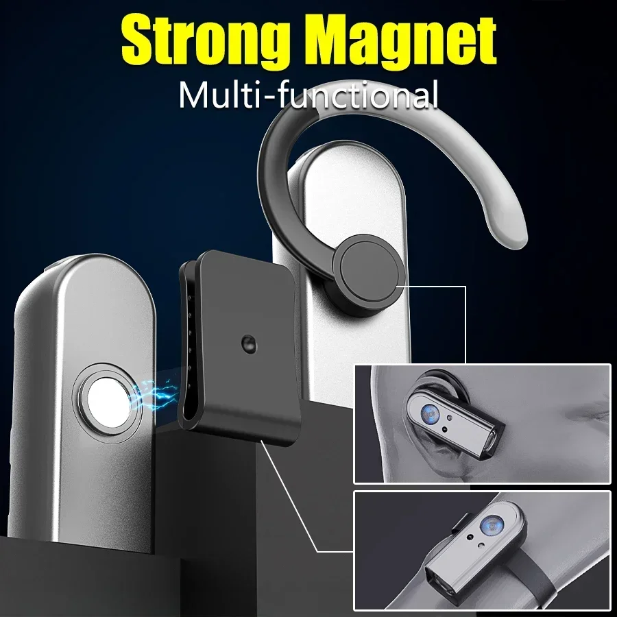 Induction LED Headlight Rechargeable Portable Earlight Magnetic Induction Headlamp Super Bright Outdoor Camping Fishing Ear Lamp