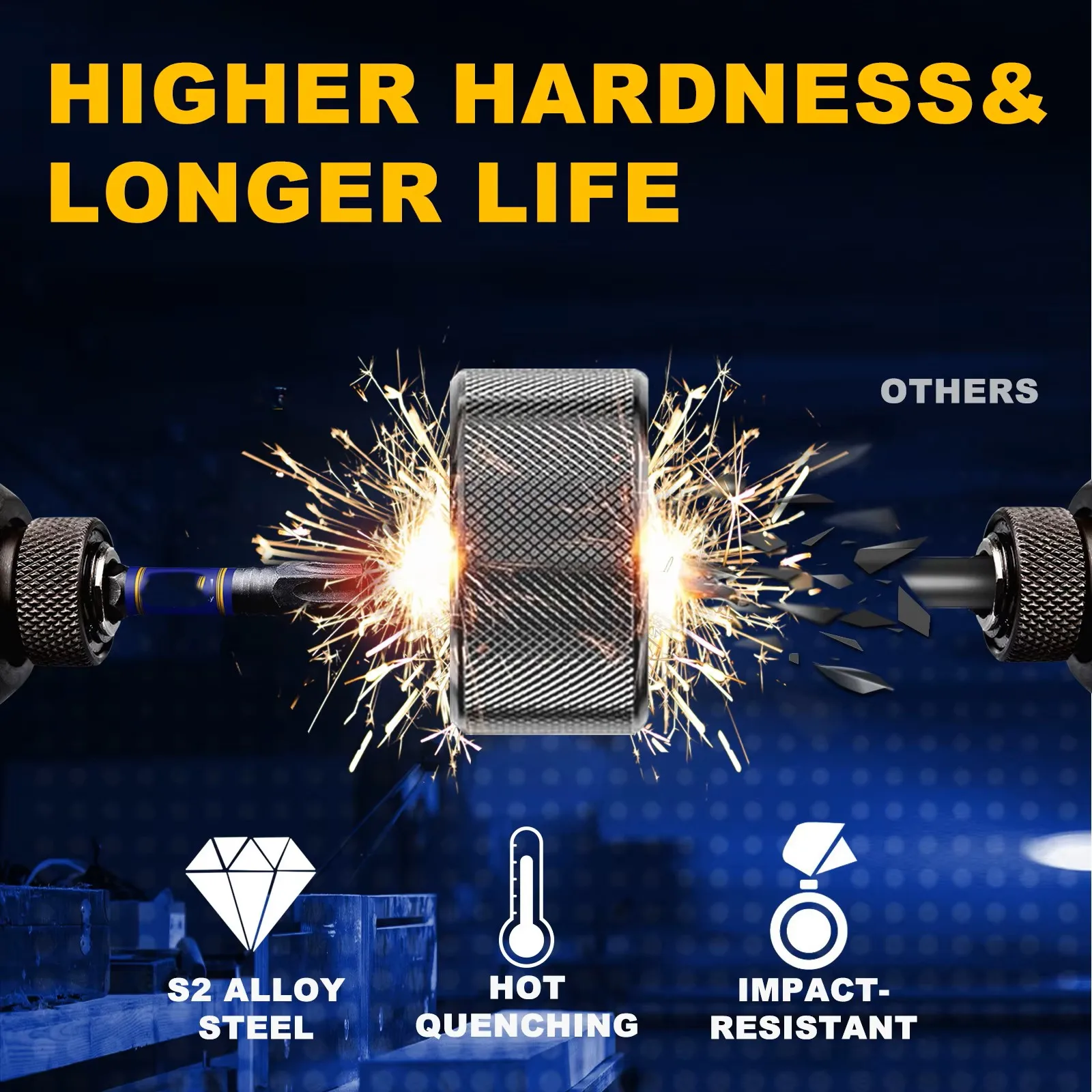 مجموعة لقم مفك براغي توركس الأمنية TT7-TT40، لقم إدخال رأس توركس المغناطيسي مع حامل لقمة مغناطيسي #4